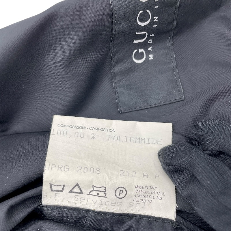グッチ GUCCI シェリーラインナイロンジャケット 210109 ブラック ナイロン メンズ ナイロンジャケット