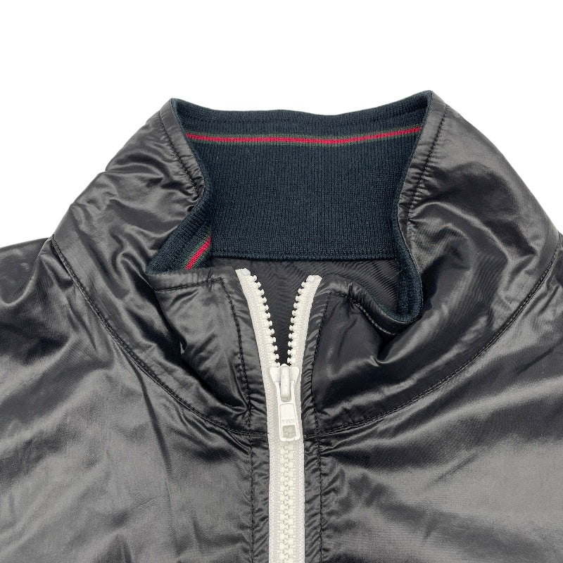 グッチ GUCCI シェリーラインナイロンジャケット 210109 ブラック ナイロン メンズ ナイロンジャケット