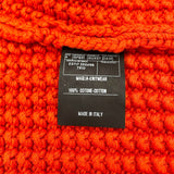 グッチ GUCCI ドライバーズニットセーター 353498 オレンジ コットン メンズ ニット