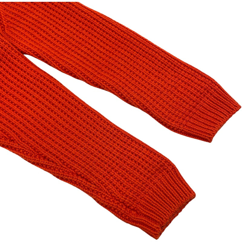 グッチ GUCCI ドライバーズニットセーター 353498 オレンジ コットン メンズ ニット