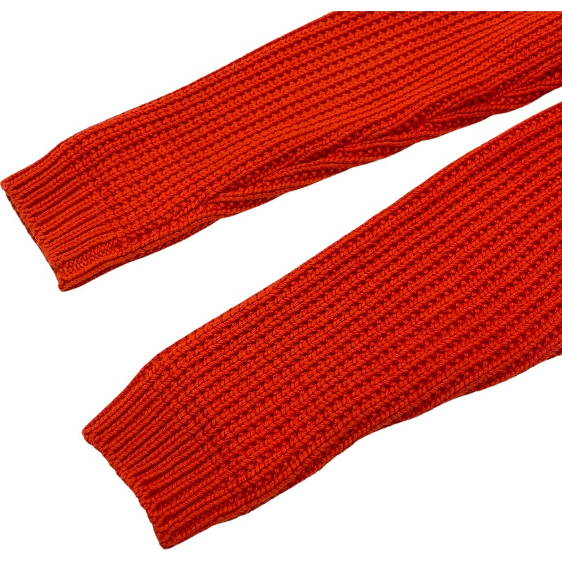 グッチ GUCCI ドライバーズニットセーター 353498 オレンジ コットン メンズ ニット