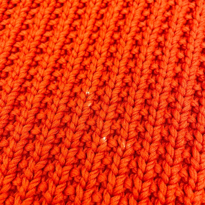 グッチ GUCCI ドライバーズニットセーター 353498 オレンジ コットン メンズ ニット