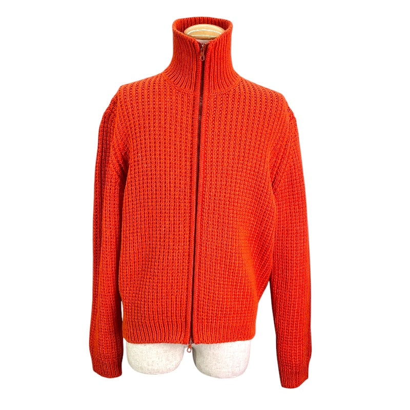 グッチ GUCCI ドライバーズニットセーター 353498 オレンジ コットン メンズ ニット