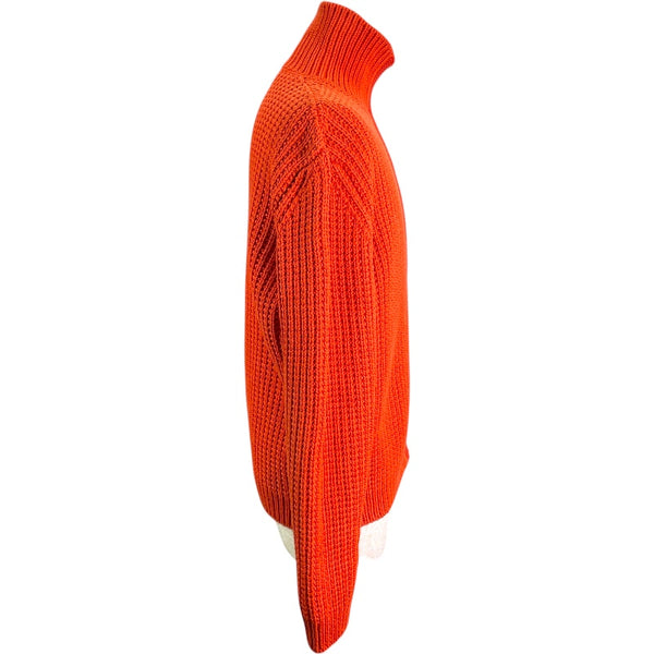 グッチ GUCCI ドライバーズニットセーター 353498 オレンジ コットン メンズ ニット