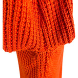 グッチ GUCCI ドライバーズニットセーター 353498 オレンジ コットン メンズ ニット