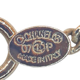 シャネル CHANEL カメリアココマークネックレス シルバー ラインストーン　メタル　SV ジュエリー