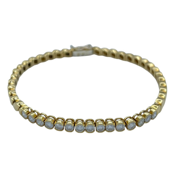 15P ダイヤブレスレット ゴールド 750 ジュエリー