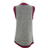 グッチ GUCCI シェリーラインツイードベスト 472101 ブラック ツイード レディース ベスト