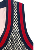 グッチ GUCCI シェリーラインツイードベスト 472101 ブラック ツイード レディース ベスト