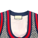 グッチ GUCCI シェリーラインツイードベスト 472101 ブラック ツイード レディース ベスト