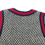 グッチ GUCCI シェリーラインツイードベスト 472101 ブラック ツイード レディース ベスト