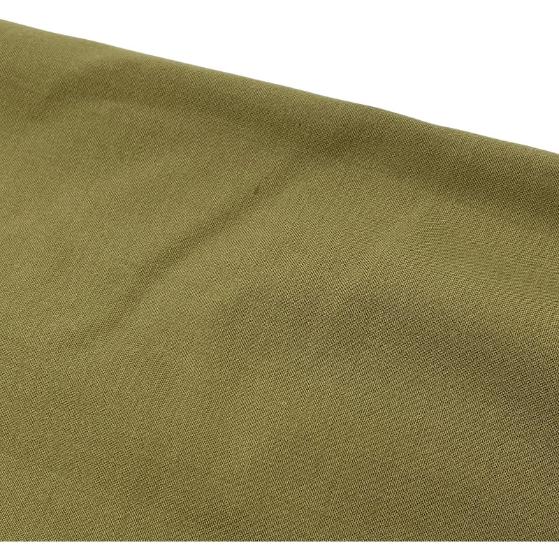 ボッテガ・ヴェネタ BOTTEGA VENETA ハーフジップ長袖シャツ 811482 カーキ ウール メンズ 長袖シャツ