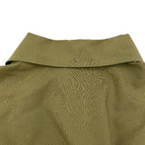 ボッテガ・ヴェネタ BOTTEGA VENETA ハーフジップ長袖シャツ 811482 カーキ ウール メンズ 長袖シャツ