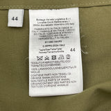 ボッテガ・ヴェネタ BOTTEGA VENETA ハーフジップ長袖シャツ 811482 カーキ ウール メンズ 長袖シャツ