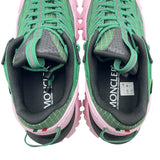 モンクレール MONCLER TRAILGRIP GTX ゴアテックススニーカー ピンクxグリーン メンズ スニーカー