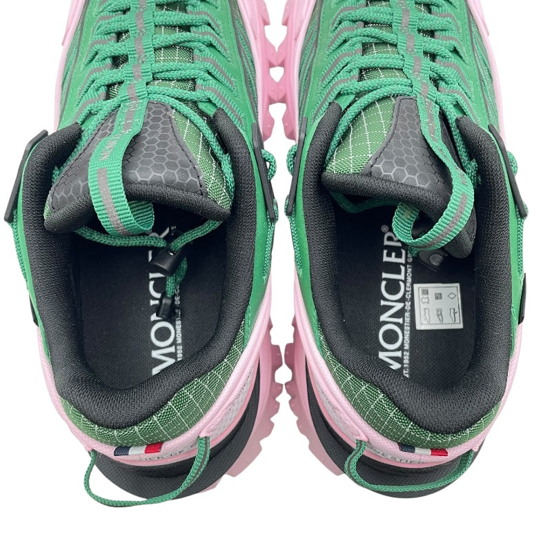 モンクレール MONCLER TRAILGRIP GTX ゴアテックススニーカー ピンクxグリーン メンズ スニーカー