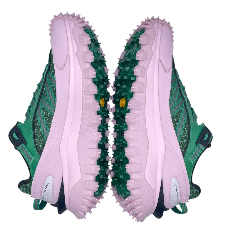 モンクレール MONCLER TRAILGRIP GTX ゴアテックススニーカー ピンクxグリーン メンズ スニーカー