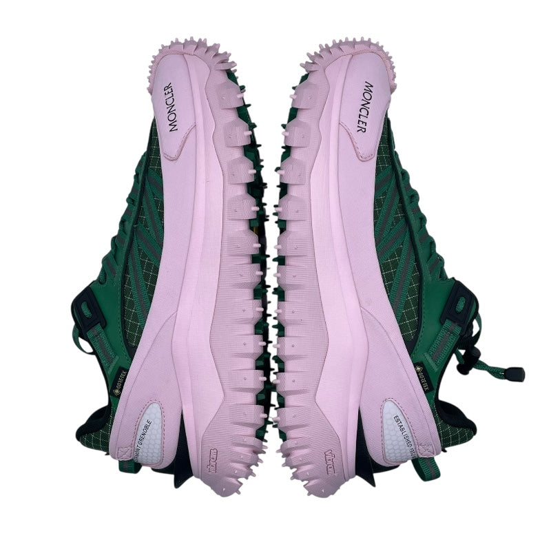モンクレール MONCLER TRAILGRIP GTX ゴアテックススニーカー ピンクxグリーン メンズ スニーカー