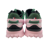 モンクレール MONCLER TRAILGRIP GTX ゴアテックススニーカー ピンクxグリーン メンズ スニーカー