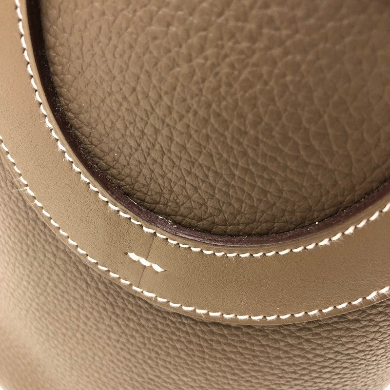 エルメス HERMES インザループ18 B刻印 エトゥープ シルバー金具 トリヨンクレマンス/スイフト レディース ハンドバッグ