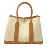 エルメス HERMES ガーデンパーティTPM K刻 バニラ/ナチュラルサブレ シルバー金具 トワル・ネゴンダ レディース トートバッグ