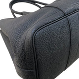 エルメス HERMES ガーデンパーティPM C刻 ブラック　シルバー金具 ネゴンダ ユニセックス ハンドバッグ