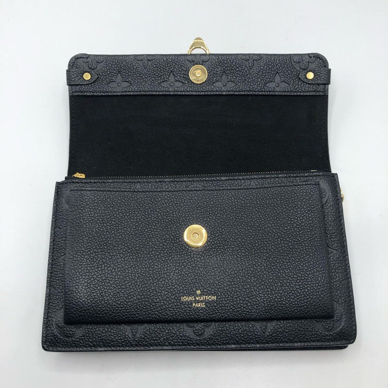 ルイ・ヴィトン LOUIS VUITTON ポルトフォイユ・ヴァヴァンチェーン M67839 ブラック アンプラント レディース ショルダーバッグ