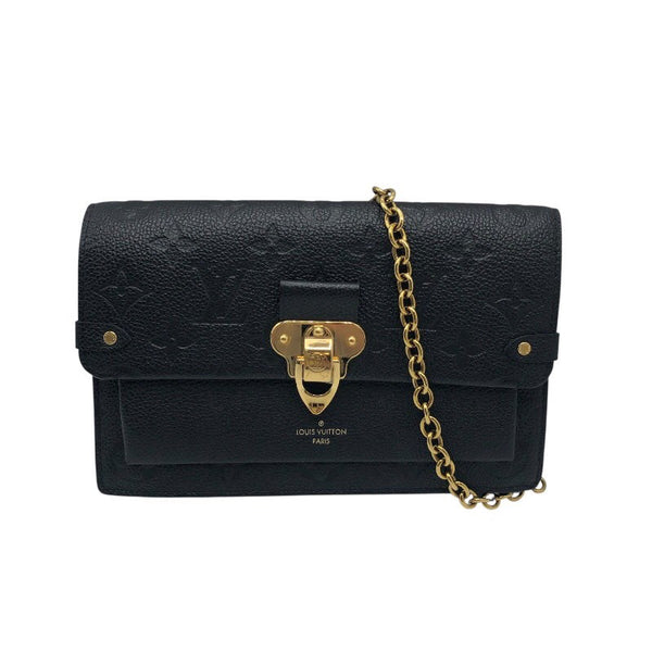 ルイ・ヴィトン LOUIS VUITTON ポルトフォイユ・ヴァヴァンチェーン M67839 ブラック アンプラント レディース ショルダーバッグ