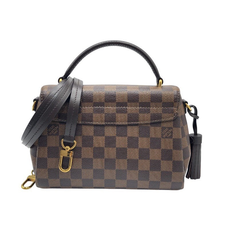 ルイ・ヴィトン LOUIS VUITTON クロワゼット N53000 ブラウン×GD金具