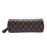 ルイ・ヴィトン LOUIS VUITTON クロワゼット N53000 ブラウン×GD金具 ダミエ レディース ショルダーバッグ