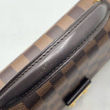 ルイ・ヴィトン LOUIS VUITTON クロワゼット N53000 ブラウン×GD金具 ダミエ レディース ショルダーバッグ