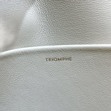 セリーヌ CELINE ショルダーバッグ クロード 194143 ベージュ/ゴールド金具 カーフ レディース ショルダーバッグ