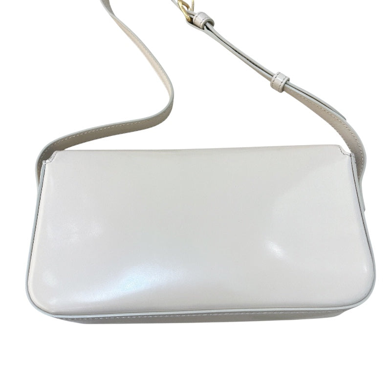 セリーヌ CELINE ショルダーバッグ クロード 194143 ベージュ/ゴールド金具 カーフ レディース ショルダーバッグ