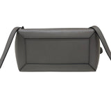 セリーヌ CELINE ベルトバッグ マイクロ 189153 グレー ゴールド金具 ドラムドカーフ レディース ハンドバッグ
