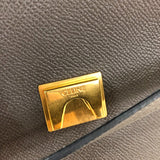 セリーヌ CELINE ベルトバッグ マイクロ 189153 グレー ゴールド金具 ドラムドカーフ レディース ハンドバッグ