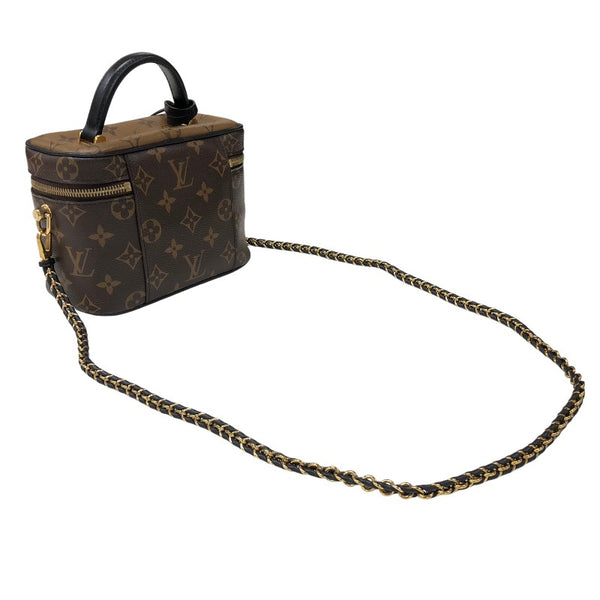 ルイ・ヴィトン LOUIS VUITTON ヴァニティNV PM M45165 モノグラム・リバース キャンバス レディース ショルダーバッグ