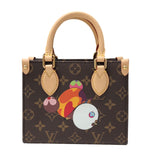 ルイ・ヴィトン LOUIS VUITTON オンザゴーBB パンダ 村上隆コラボ M13668 モノグラム×ピンク レディース ハンドバッグ