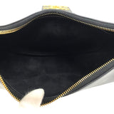 セリーヌ CELINE ミディアム アヴァ トリオンフバッグ 114493 ブラック ゴールド金具 スムースカーフ レディース ショルダーバッグ