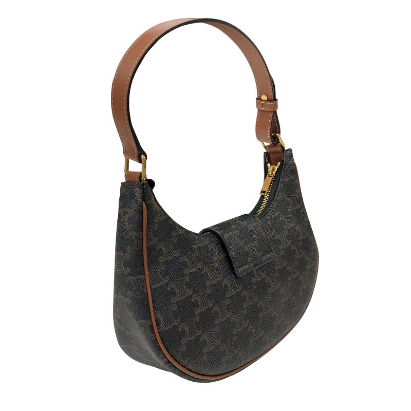 セリーヌ CELINE ミディアム アヴァ トリオンフバッグ 114492 タン トリオンフキャンバス レディース ハンドバッグ