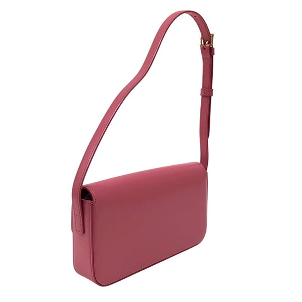 セリーヌ CELINE ショルダーバッグ クロード 194143 ピンク ゴールド金具 カーフ レディース ショルダーバッグ