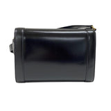 セリーヌ CELINE トリオンフ ストラップバッグ 195263 ブラック ゴールド金具 シャイニーカーフ レディース ショルダーバッグ