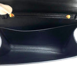 セリーヌ CELINE トリオンフ ストラップバッグ 195263 ブラック ゴールド金具 シャイニーカーフ レディース ショルダーバッグ