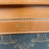 セリーヌ CELINE トリオンフ　チェーンウォレット 10L822 タン　ゴールド金具 トリオンフキャンバス レディース ショルダーバッグ