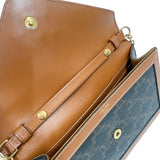 セリーヌ CELINE トリオンフ　チェーンウォレット 10L822 タン　ゴールド金具 トリオンフキャンバス レディース ショルダーバッグ
