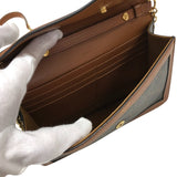 セリーヌ CELINE トリオンフチェーンウォレット 10I822 タン ゴールド金具 カーフ トリオンフキャンバス レディース ショルダーバッグ