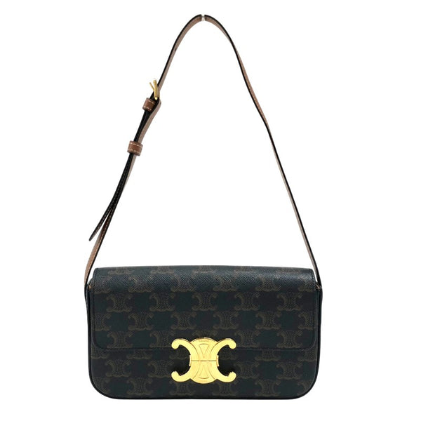 セリーヌ CELINE ショルダーバッグ クロード 194142 タン トリオンフキャンバス レディース ショルダーバッグ