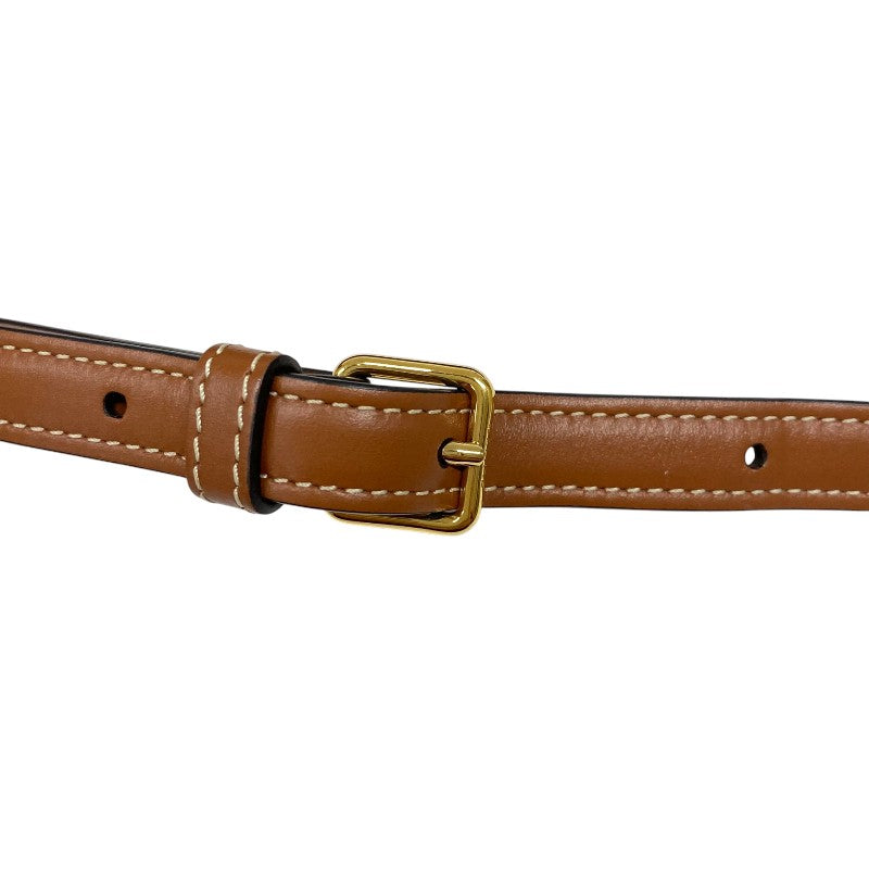 セリーヌ CELINE ショルダーバッグ クロード 194142 タン トリオンフキャンバス レディース