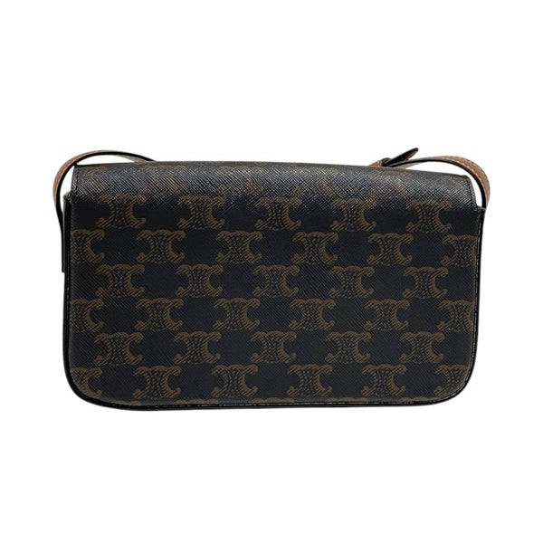 セリーヌ CELINE ショルダーバッグ クロード 194142 タン トリオンフキャンバス レディース