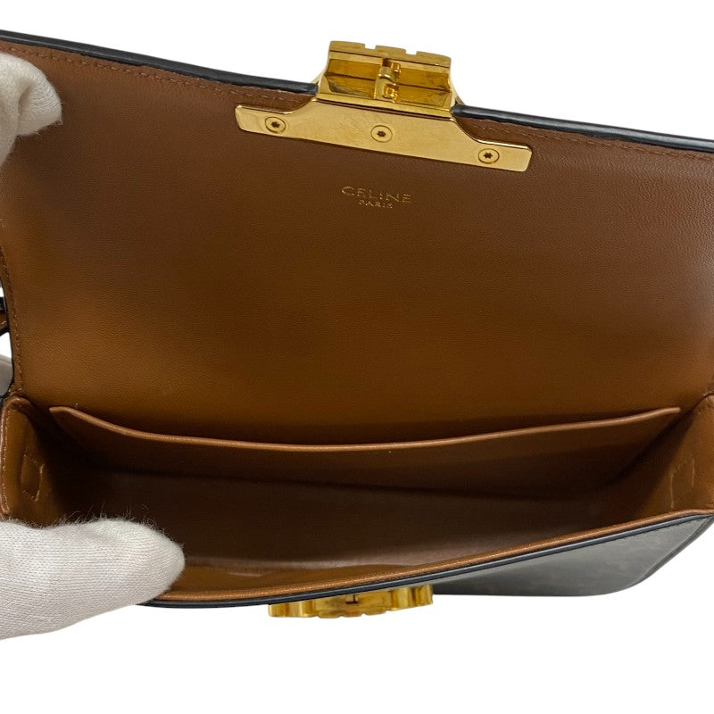 セリーヌ CELINE ショルダーバッグ クロード 194142 タン トリオンフキャンバス レディース