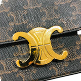 セリーヌ CELINE ショルダーバッグ クロード 194142 タン トリオンフキャンバス レディース ショルダーバッグ